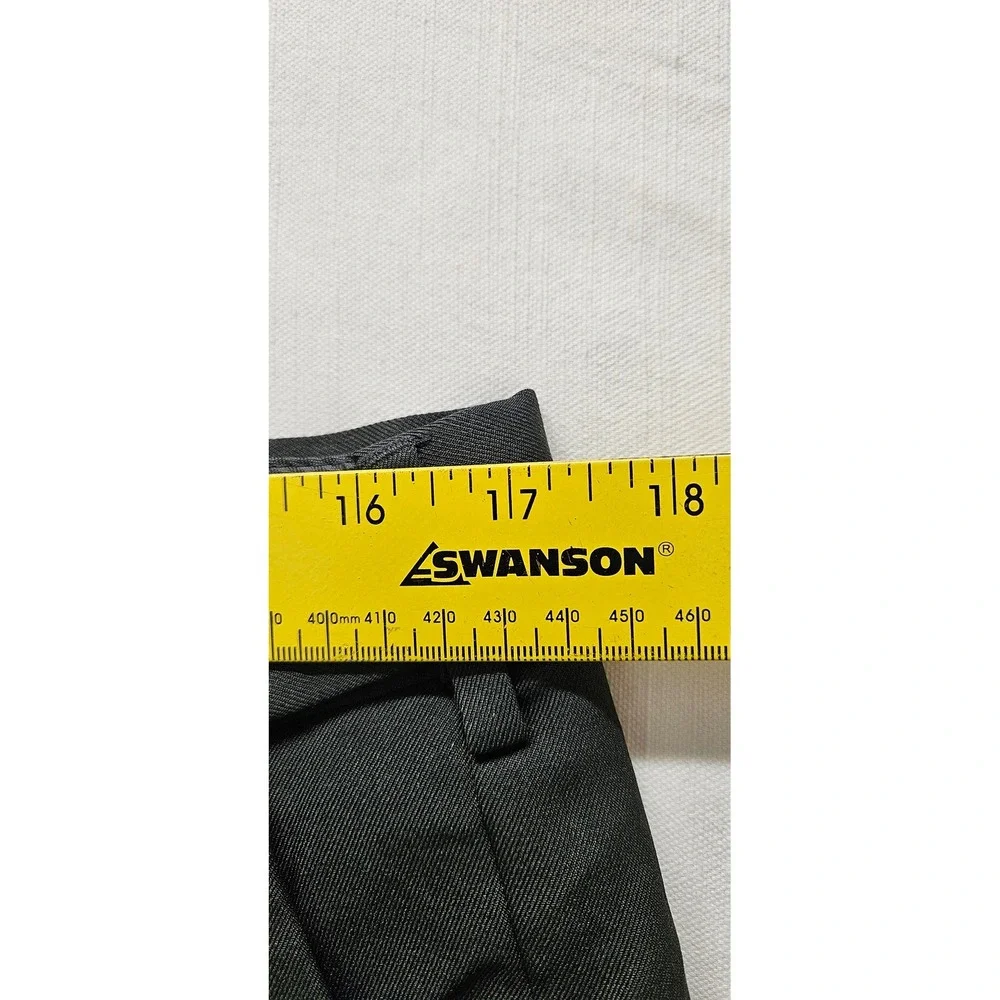 Haggar Mens Comfort Dress Pant 34x30 Charcoal Straight Fit Stretch HD70090 NEW